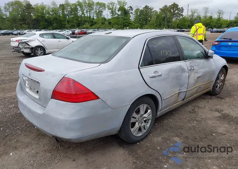 2006 Honda Accord 2.4 Ex from USA, damaged, VIN 1HGCM56726A138727